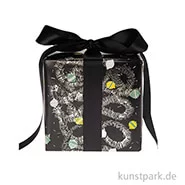 Artikelbild des Artikels “Geschenkpapier - Nostalgic Christmas, Schwarz, Baumschmuck, 200 x 70 cm “