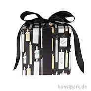 Artikelbild des Artikels “Geschenkpapier - Nostalgic Christmas, Schwarz, Kerzen, 200 x 70 cm “
