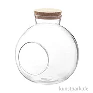 Artikelbild des Artikels “Glaskugel mit Öffnung + Korkdeckel, Durchmesser 17 cm, Höhe 18 cm “
