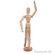 Artikelbild des Artikels “Gliederpuppe zum Zeichnen aus Holz, 30 cm, weiblich “