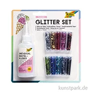 Artikelbild des Artikels “Glitter-Flocken Set, 10 Dosen sortiert, inklusive Kleber “