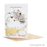 Artikelbild des Artikels “Good old friends - Crazy Cat Winterkarte, Merry Christmas “