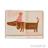 Artikelbild des Artikels “Good old friends - Dackelkarte, Wau, Du hast Geburtstag “