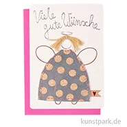 Artikelbild des Artikels “Good old friends - Engelchen Karte, Viele gute Wünsche “