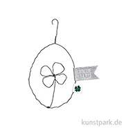 Artikelbild des Artikels “Good old friends - Frühlings Drahtornament, Ei, Glückliche Osterzeit “