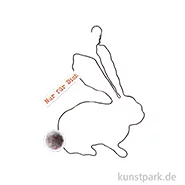 Artikelbild des Artikels “Good old friends - Frühlings Drahtornament, Hase, Nur für Dich “