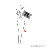 Artikelbild des Artikels “Good old friends - Frühlings Drahtornament, Karotte, Frohe Ostern “
