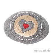 Artikelbild des Artikels “Good old friends - Herzstein, Herz Rot mit Gold “
