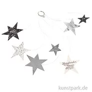 Artikelbild des Artikels “Good old friends - Kleiner Sternenregen, Silber-Schwarz “