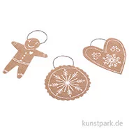Artikelbild des Artikels “Good old friends - Lebkuchenornamente, 3er Set, Plätzchen “
