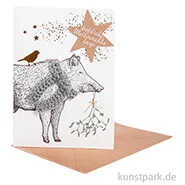 Artikelbild des Artikels “Good old friends - Schalkarte, Wildschwein “