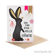 Artikelbild des Artikels “Good old friends - Wackelohrkarte, Ich mag Dich volle Möhre “