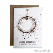 Artikelbild des Artikels “Good old friends - Winter Kranzkarte, Glocke “