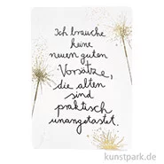 Artikelbild des Artikels “Good old friends - Winter Postkarten, Ich brauche keine neuen Vorsätze “