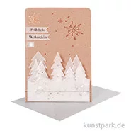 Artikelbild des Artikels “Good old friends - Winter Silhouetten Karte, Fröhliche Weihnachten “