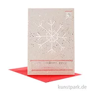 Artikelbild des Artikels “Good old friends - Winter Wollkarte, Schneeflocke “