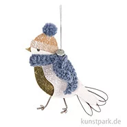 Artikelbild des Artikels “Good old friends - Wintervogel, Gold-Punkte, Grauer Schal “