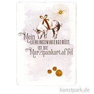 Artikelbild des Artikels “Good old friends - Winterwelt Postkarte, Schwein “