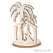 Artikelbild des Artikels “Holz-Steckteile - Krippe, 4-6,5 cm, 2 Motive “