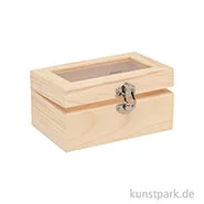 Artikelbild des Artikels “Holzbox mit Glas 12 x 8 x 6 cm“