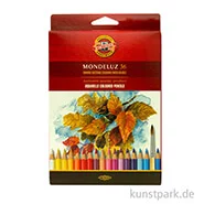 Artikelbild des Artikels “Koh-I-Noor MONDELUZ Aquarellstifte, 36 Stifte im  Karton “