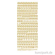 Artikelbild des Artikels “Kreativ Sticker - Buchstaben groß, Gold, 10 x 23 cm “