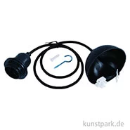Artikelbild des Artikels “Lampenfassung Pendelleuchte - E27 Fassung, Schwarz, 100 cm “