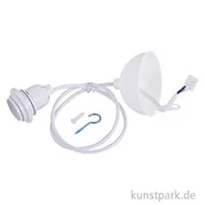 Artikelbild des Artikels “Lampenfassung Pendelleuchte - E27 Fassung, Weiß, 100 cm “