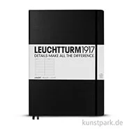 Artikelbild des Artikels “Leuchtturm Notizbuch Hardcover - Schwarz - Liniert Master A4 Slim - 121 Seiten“