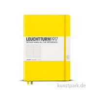 Artikelbild des Artikels “Leuchtturm Notizbuch Hardcover - Zitrone - Liniert Medium A5 - 249 Seiten“
