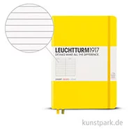 Artikelbild des Artikels “Leuchtturm Notizbuch Hardcover - Zitrone - Liniert “