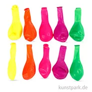 Artikelbild des Artikels “Luftballons rund - Neonfarben, Größe 23 cm, 10 Stück sortiert “