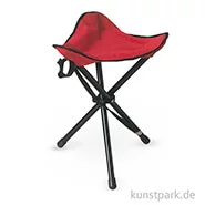 Artikelbild des Artikels “Malstuhl aus Metall mit Textilsitz, zusammenklappbar “