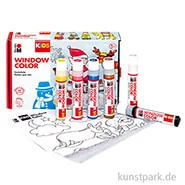 Artikelbild des Artikels “Marabu KiDS Window Color Set - Christmas, 6 x 25 ml “
