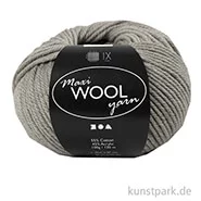 Artikelbild des Artikels “Maxi Wollgarn 100 g 125 m | Grau Melange“