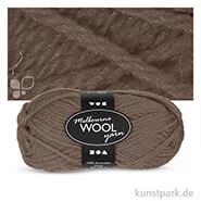 Artikelbild des Artikels “Melbourne Wolle - 50 g 92 m | Grau braun“