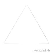Artikelbild des Artikels “Metallring Dreieck - Weiß 20 cm“