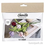 Artikelbild des Artikels “Mini Bastelset - Blumen aus Pfeifenreinigern, Tulpen “