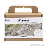 Artikelbild des Artikels “Mini Bastelset Makramee - Traumfänger mit Rosenquarz “