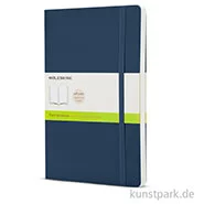 Artikelbild des Artikels “MOLESKINE Notizbuch Softcover - Saphir - Blanko, 192 Seiten 19x25cm“