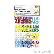 Artikelbild des Artikels “Moosgummi Glitter-Sticker Buchstaben, 100 Stück sortiert “