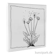 Artikelbild des Artikels “Motiv-Keilrahmen Color Sketch Löwenzahn, 20 x 20 cm “