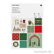 Artikelbild des Artikels “Motivpapier Block - Weihnachtsmarkt, 22 Blatt “