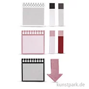Artikelbild des Artikels “My Planner - Notizzettel Rot + Schwarz, selbstklebend, 8 Block sort. “