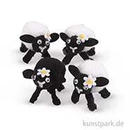 Artikelbild des Artikels “Osterlämmer - Weiß-Schwarz, 4 Stück “