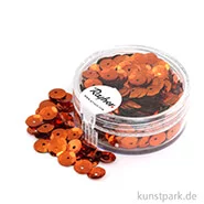 Artikelbild des Artikels “Pailletten Gewölbt - 6 mm - 6 g Dose Farbe | Kupfer“
