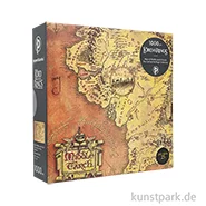 Artikelbild des Artikels “PAPERBLANKS Puzzle - Herr der Ringe, Karte von Mittelerde, 1000 Teile “