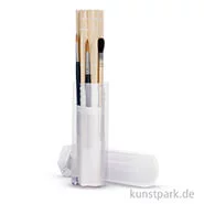 Artikelbild des Artikels “Pinselset AQUARELL, 7 Pinsel mit Drehhülse und Pinselmatte “