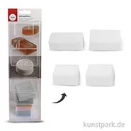 Artikelbild des Artikels “Rayher Seifengießform Rechtecke, Tiefe 3 cm, 4-teilig sortiert “