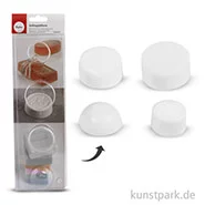 Artikelbild des Artikels “Rayher Seifengießform Rund, Tiefe 3 cm, 4-teilig sortiert “